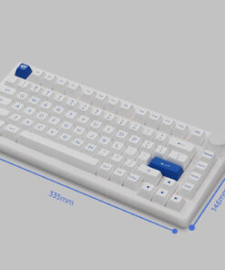 Kích thước của bàn phím AKKO PC75B Plus Blue on White