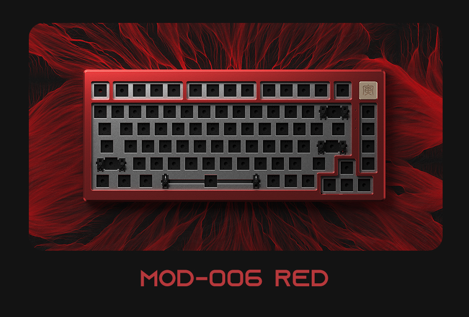 Kit bàn phím cơ AKKO Designer Studio – MOD006 Classic Red