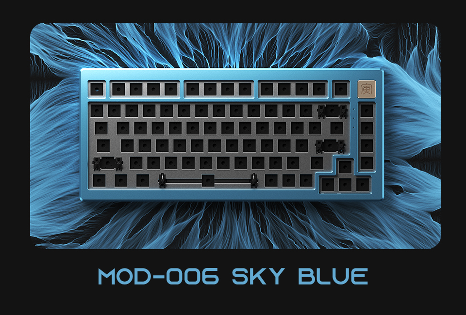 Kit bàn phím cơ AKKO Designer Studio – MOD006 Sky Blue
