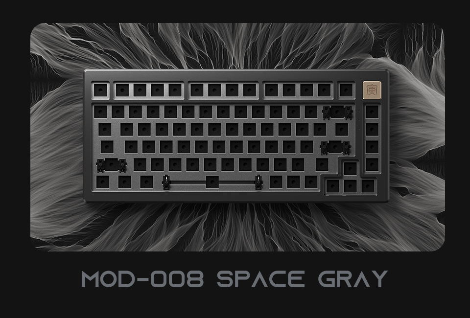 Kit bàn phím cơ AKKO Designer Studio – MOD006 Space Gray