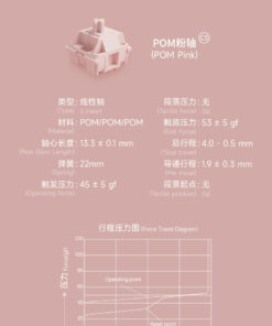 Thông số của AKKO CS POM Switch - Pink