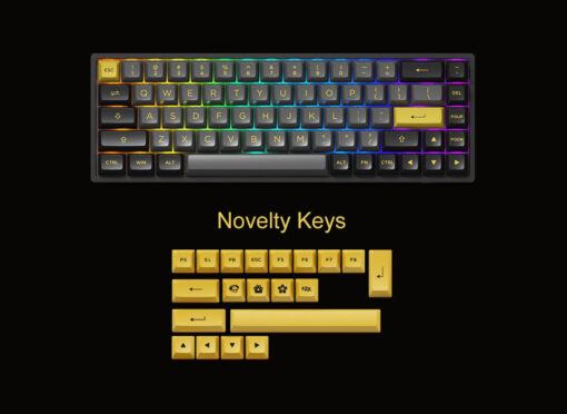 Keycap tặng kèm của AKKO 3068B Plus Black&Gold