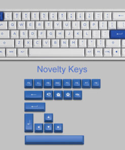 Keycap tặng kèm của AKKO 3068B Plus Blue on White