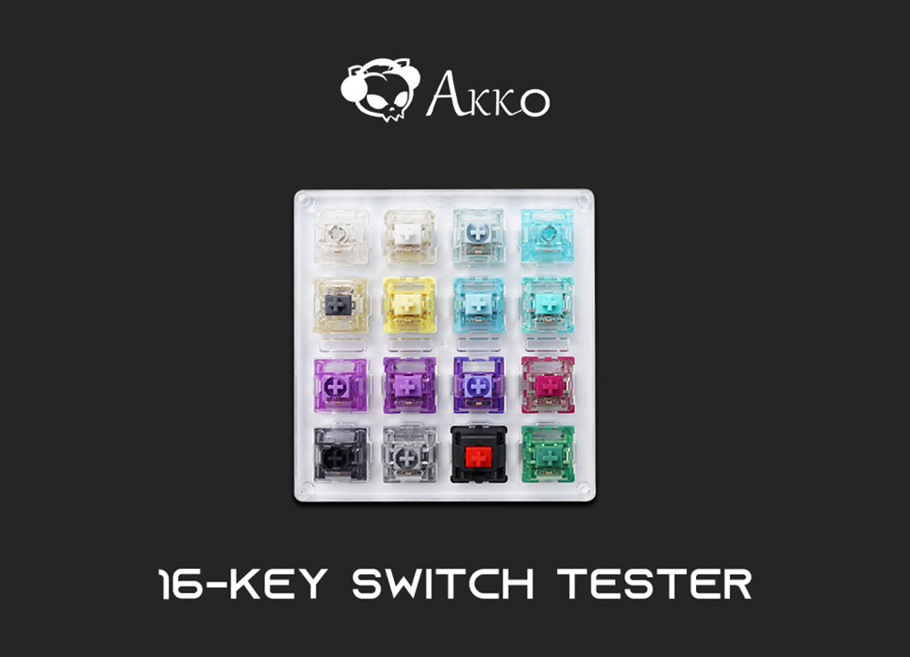 AKKO x MonsGeek Switch Tester (16 switch)