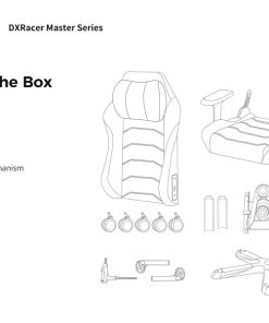 Các bộ phận / phụ kiện ghế bên trong hộp ghế DXRacer Master series