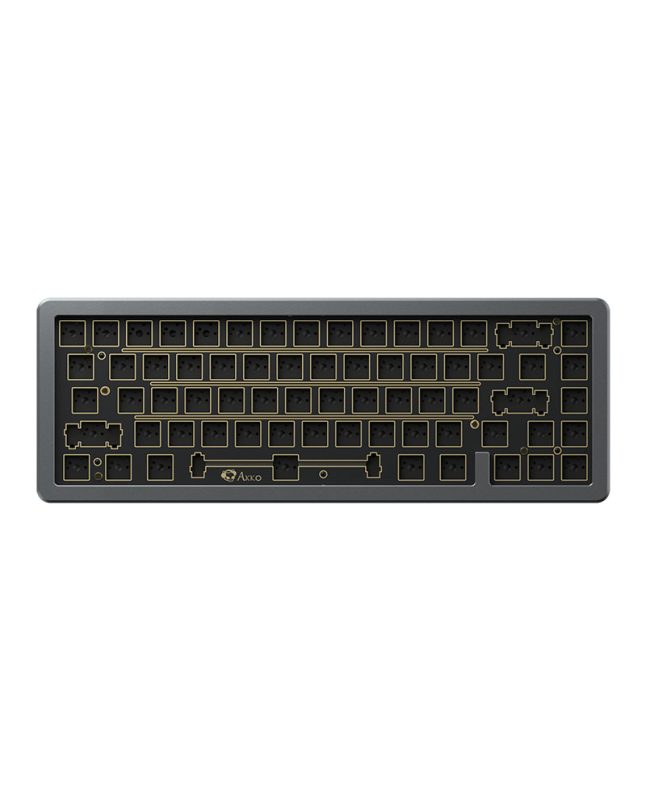KIT bàn phím AKKO SPR67 - Gray (Full nhôm / Spring mount / Flex-cut ...