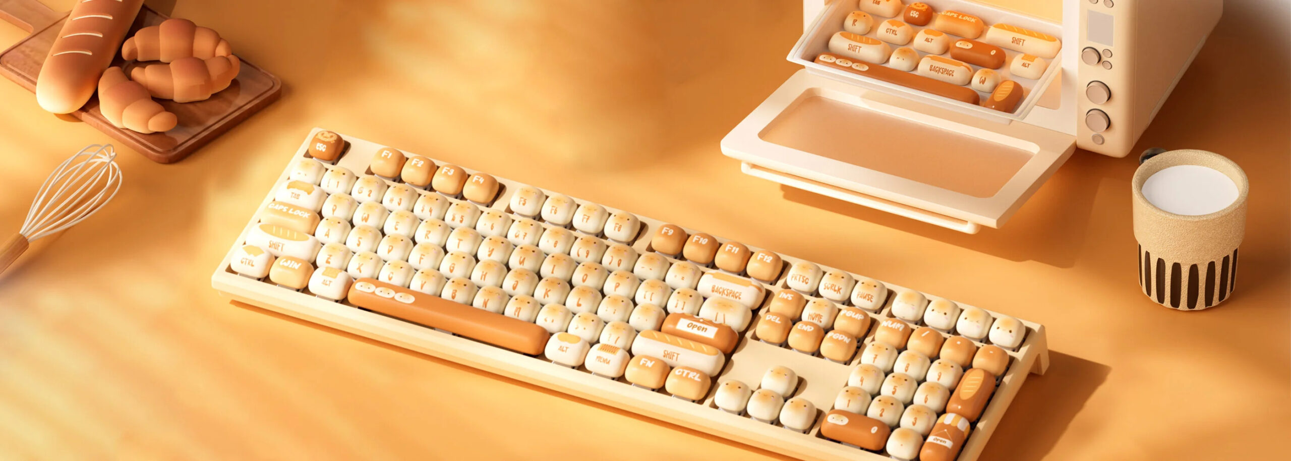 Akko MOG Keycaps Bun Wonderland 3