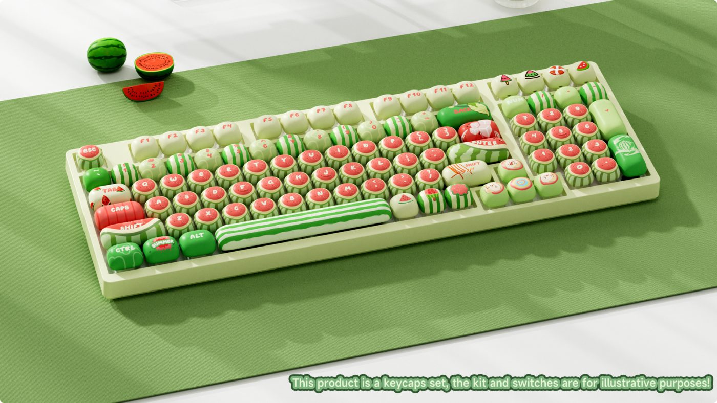 Akko MOG Keycaps Watermelon