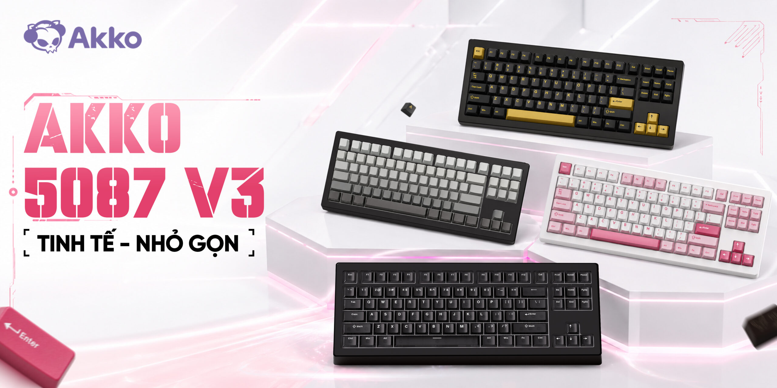 Bàn phím TKL Akko 5087 V3
